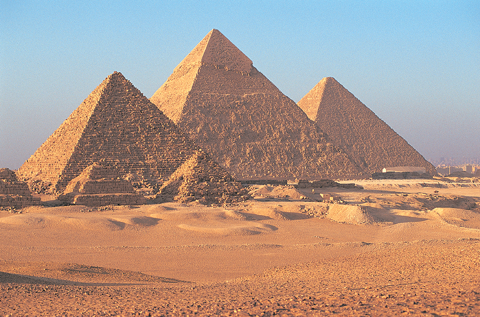 Pyramids at Giza, Egypt