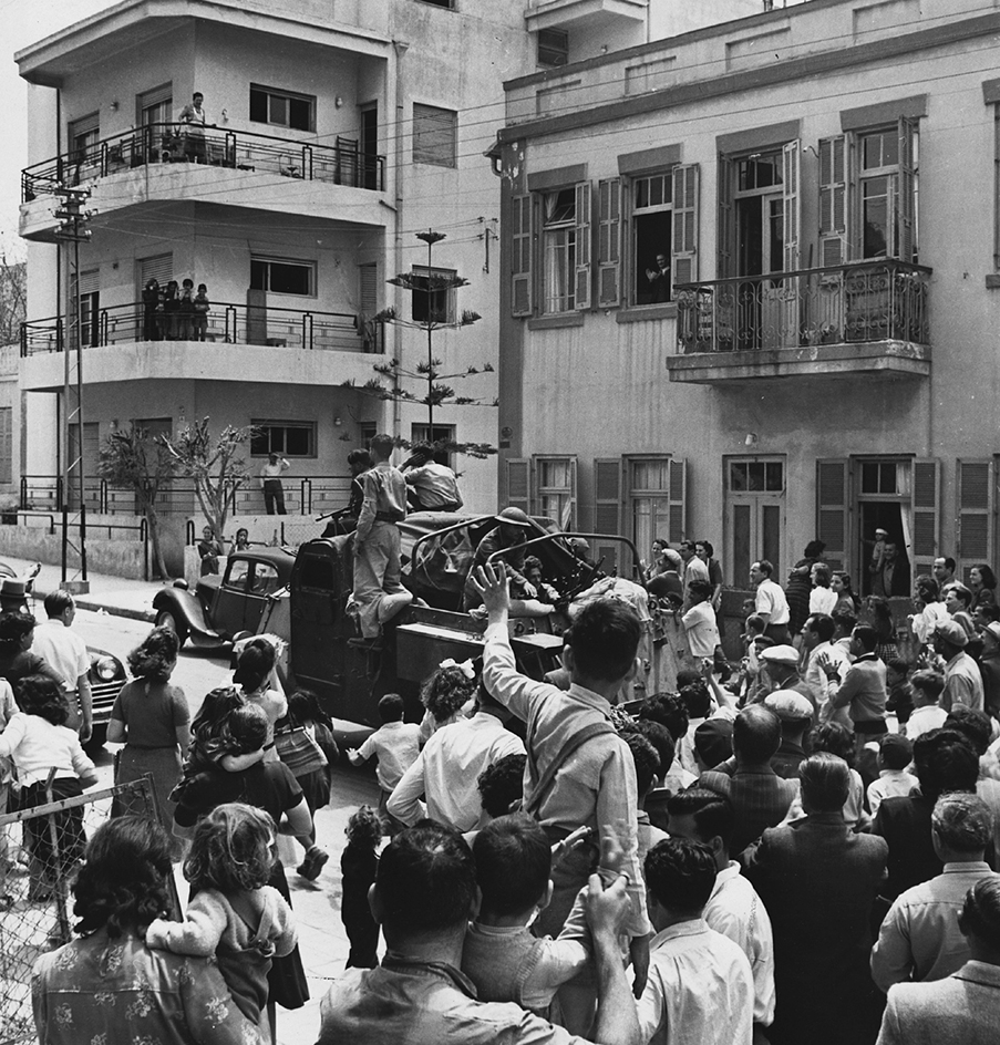 Tel Aviv in 1948 Arab-Israeli war