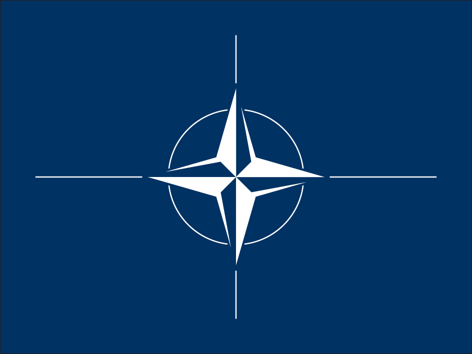 North Atlantic Treaty Organization (NATO) flag