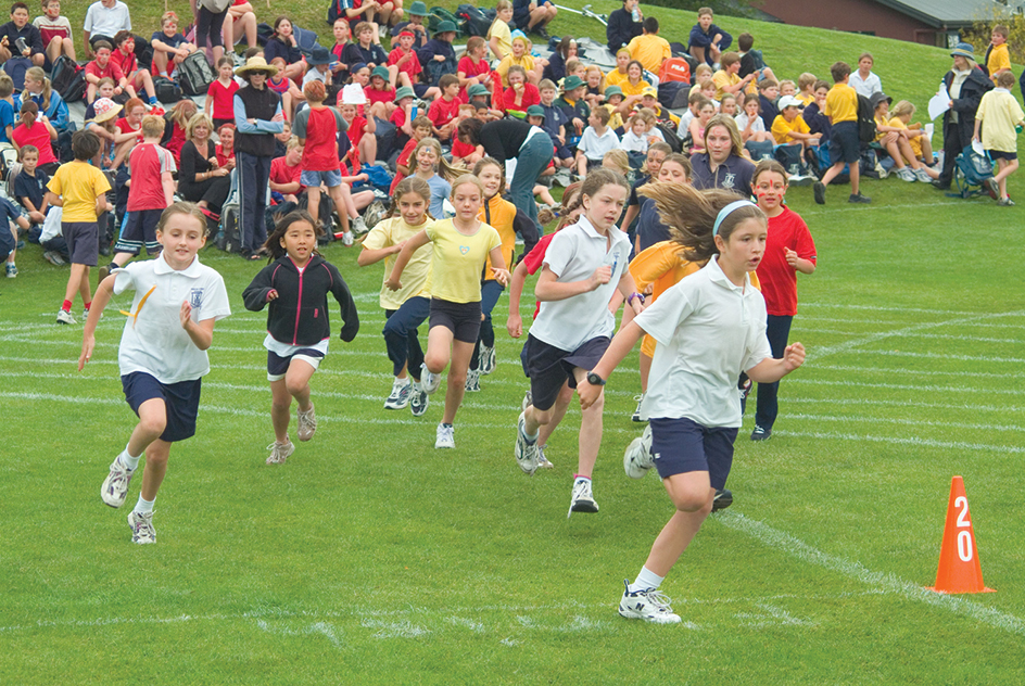 Athletics day in Australia