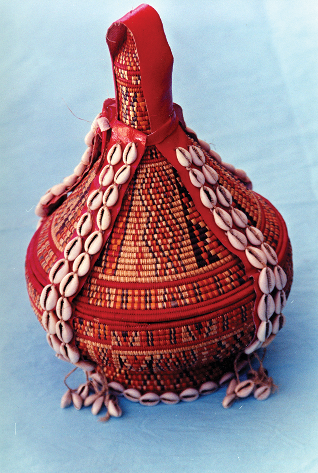 Beaded gourd