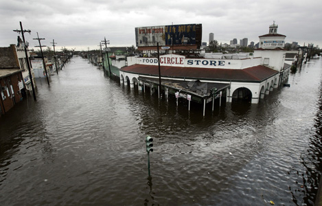 New Orleans after Hurricane Katrina