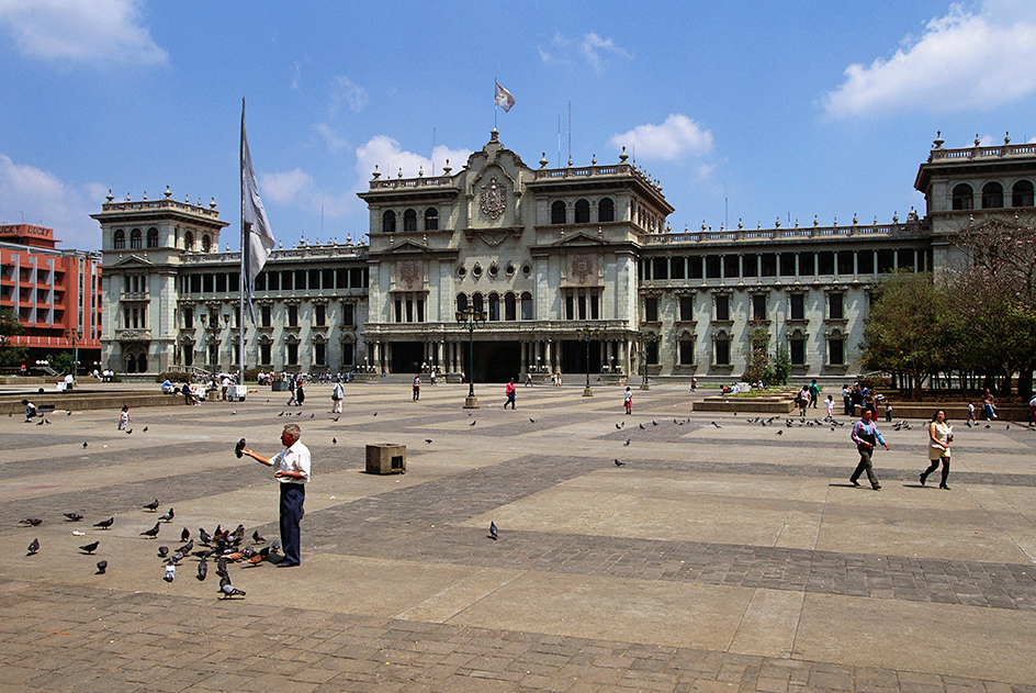 National Palace in Guatemala City