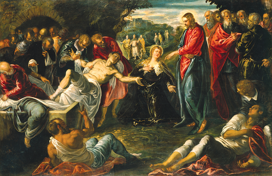 The Resurrection of Lazarus by Tintoretto