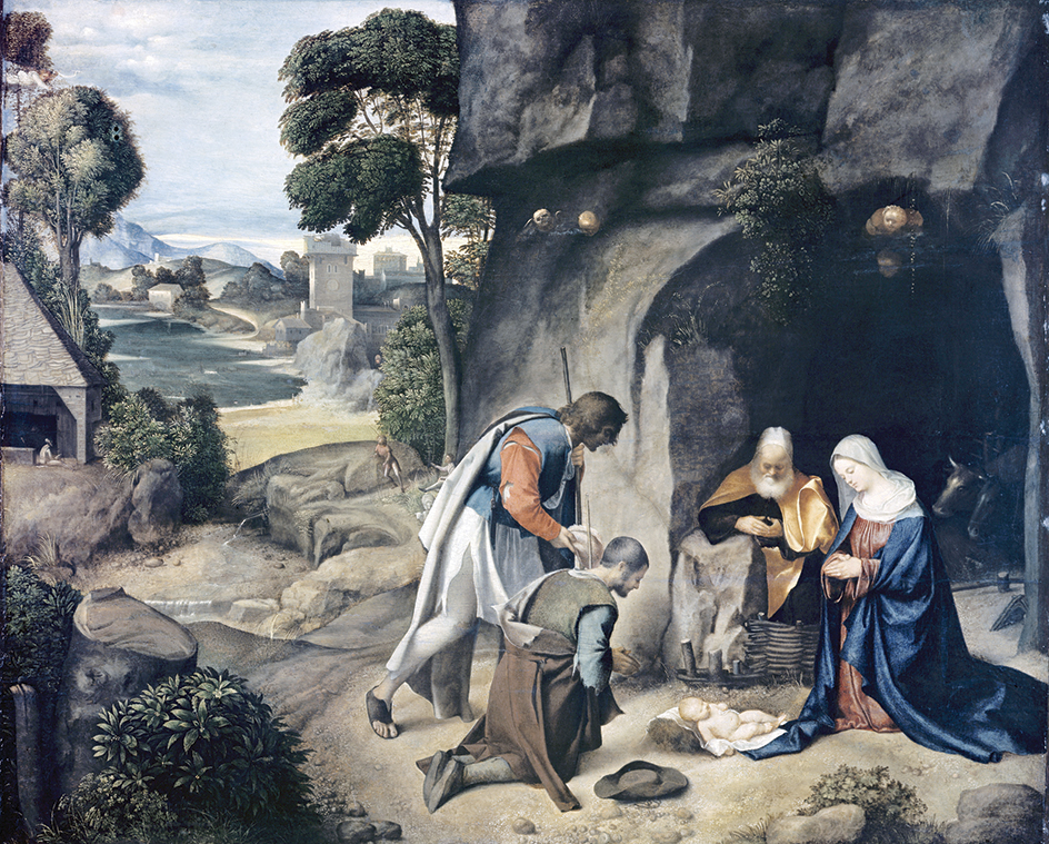 The Adoration of the Shepherds by Giorgione