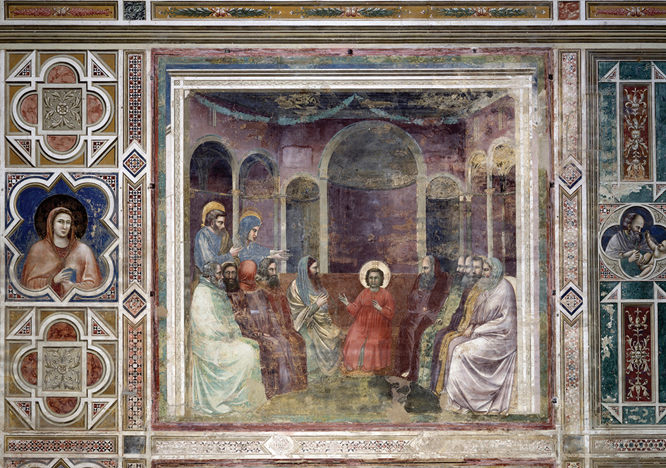 Christ Disputing with the Elders by Giotto