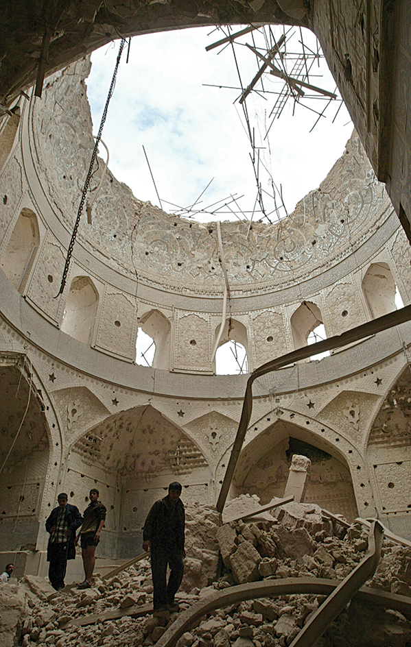 Samarra bomb damage