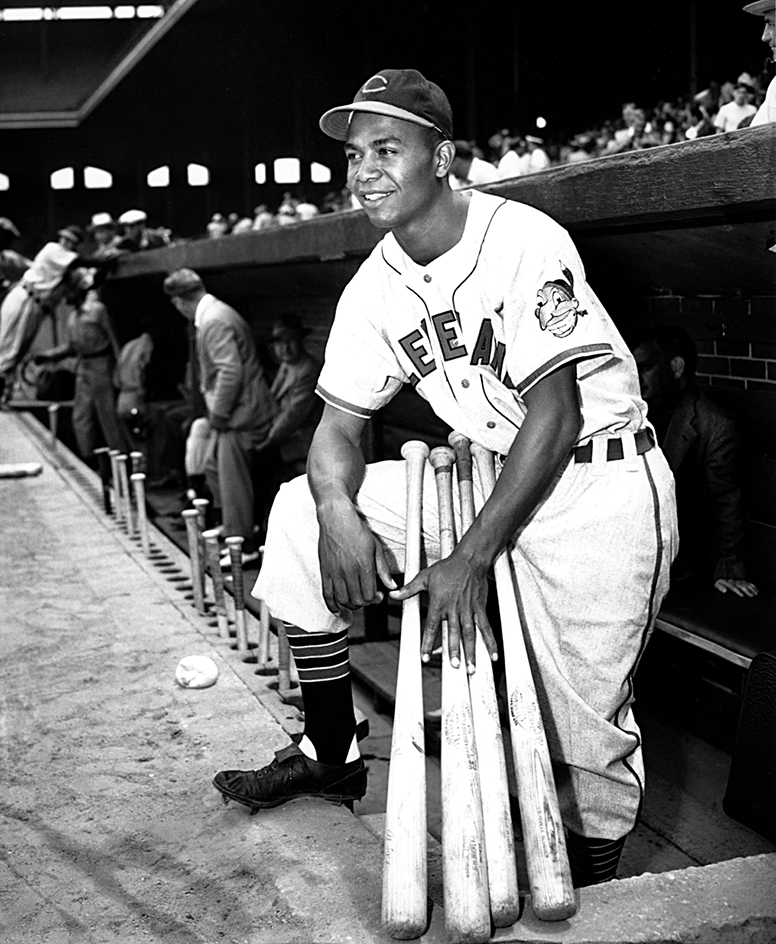 American baseball player Larry Doby