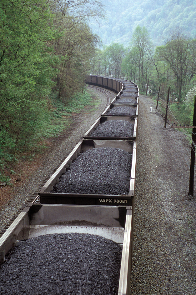 Hauling coal