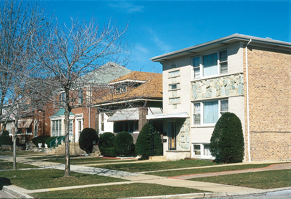 Neighborhood in north Chicago