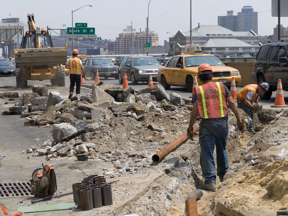 Road construction