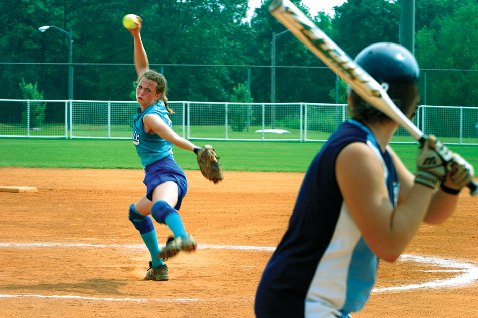 Softball game