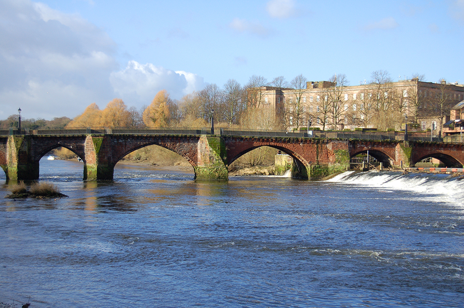 Dee River in Chester