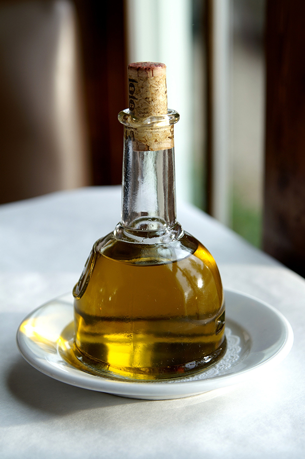 Bottle of olive oil