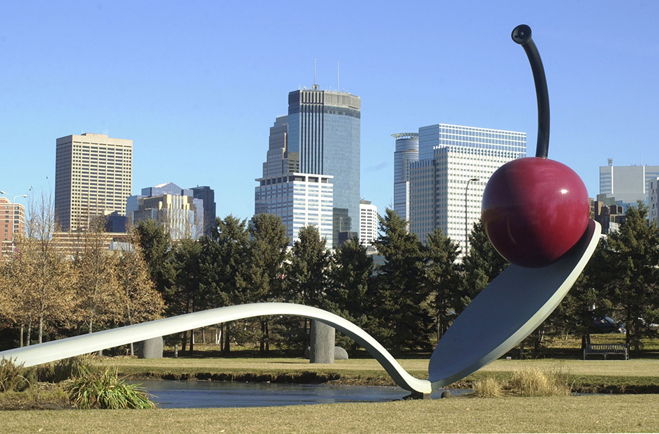 Spoonbridge and Cherry by Claes Oldenburg