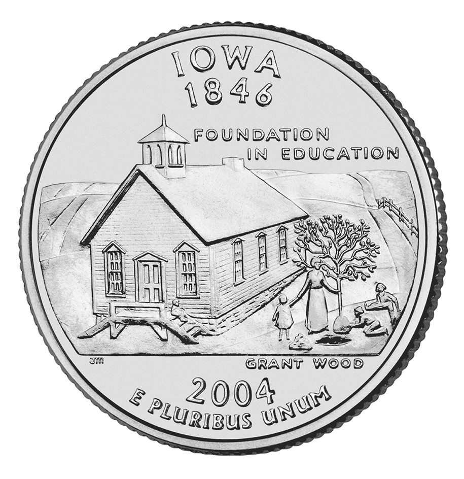 Iowa state quarter