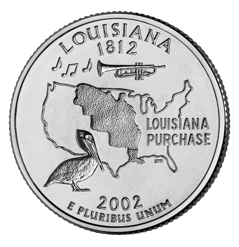 Louisiana state quarter