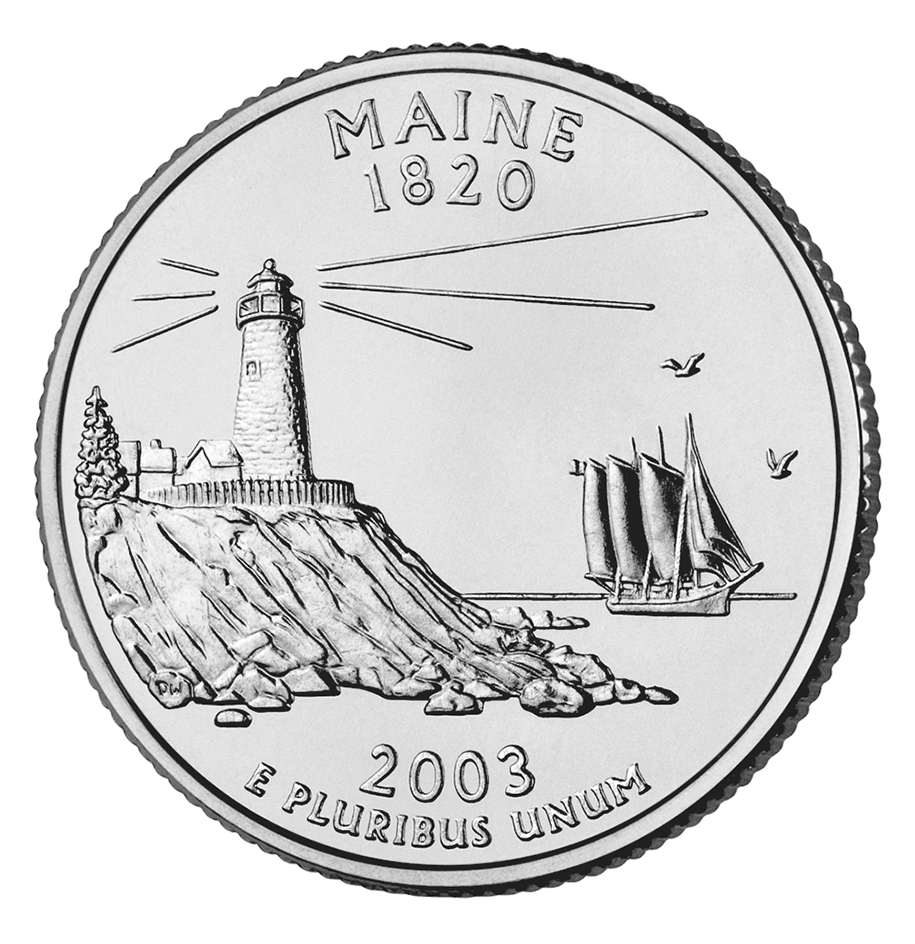 Maine state quarter