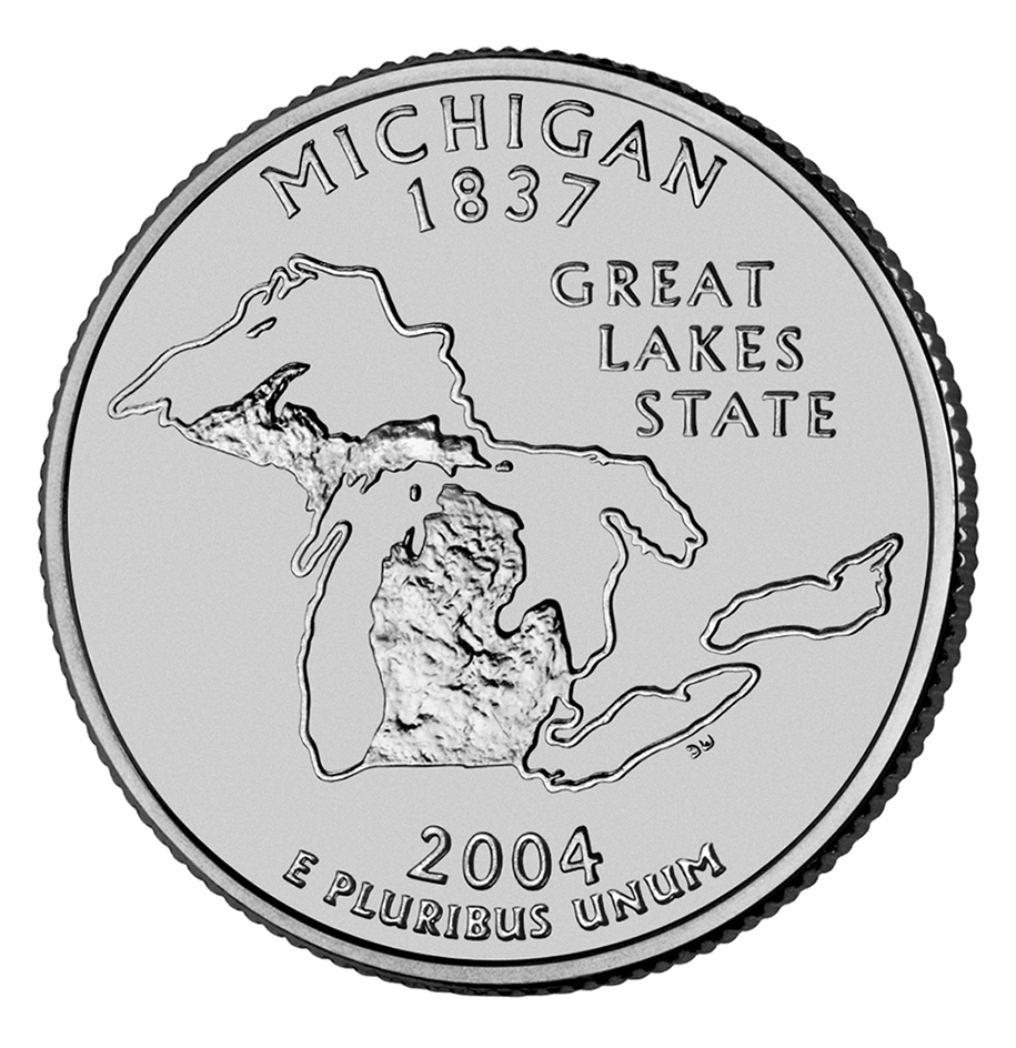 Michigan state quarter