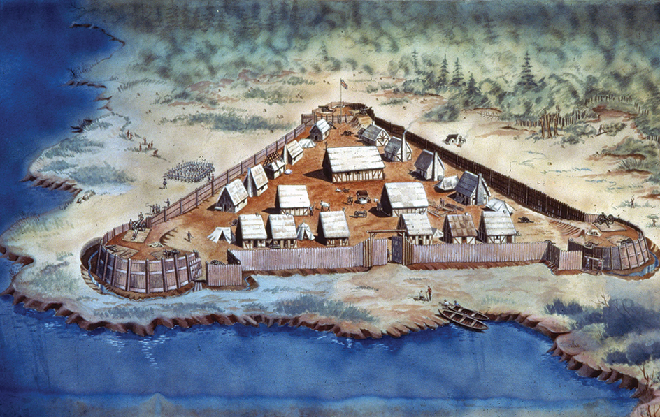 Jamestown in 1608