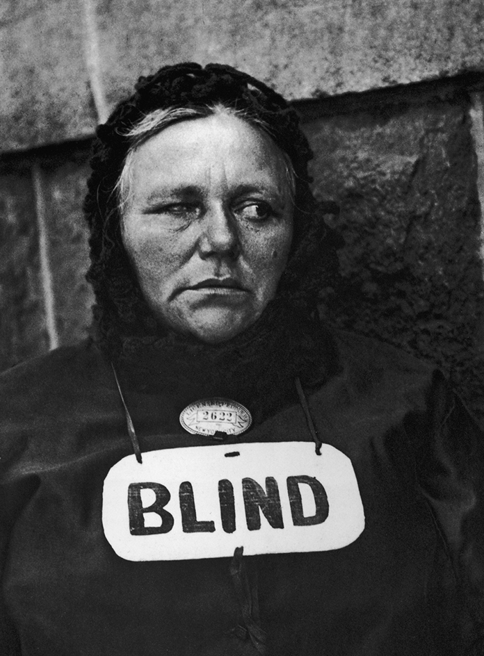 Blind Woman, New York by Paul Strand