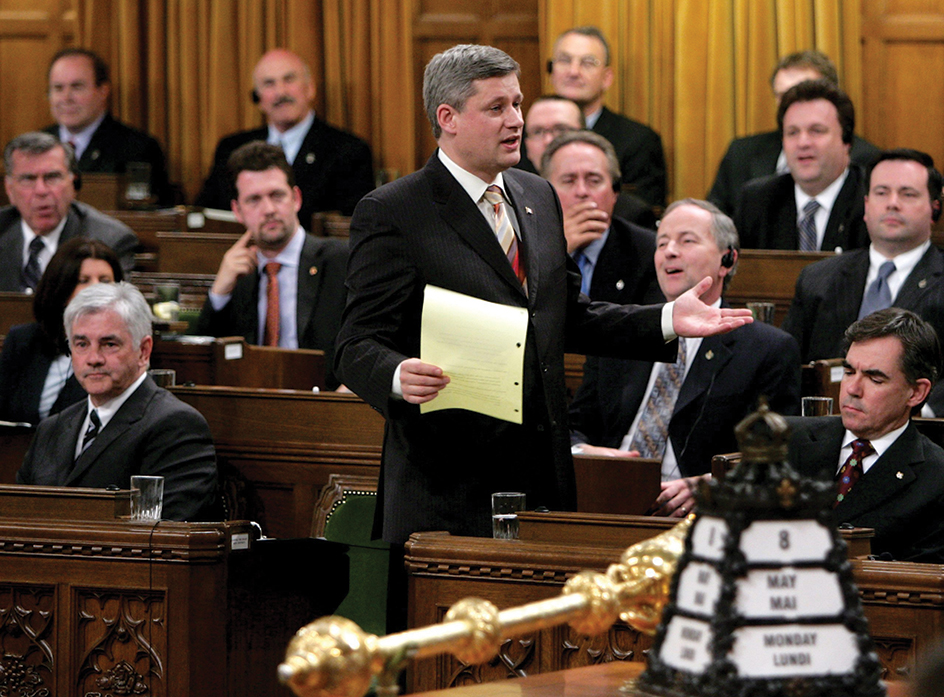 Canadian Parliament in session