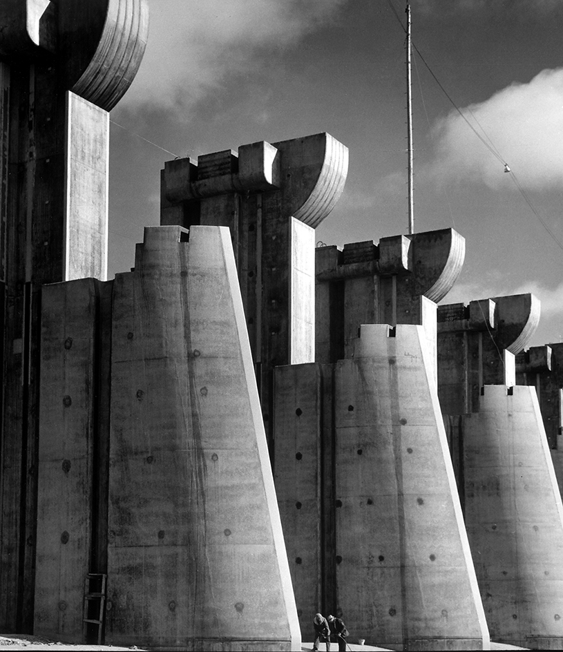 Fort Peck Dam by Margaret Bourke-White