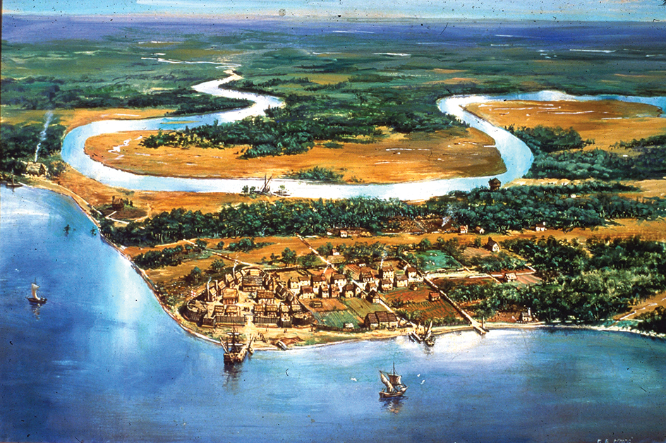 Jamestown in Virginia