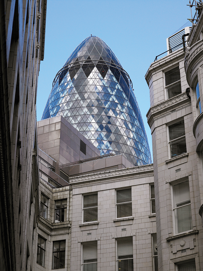 Swiss Re Tower by Sir Norman Foster