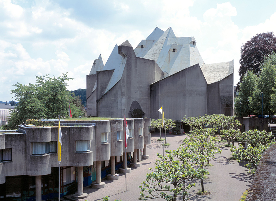 Church of the Pilgrimage by Gottfried Böhm