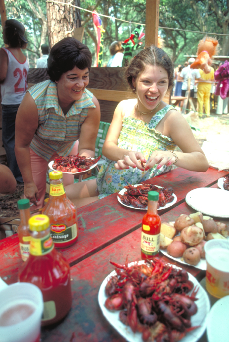 Crawfish Festival in Breaux Bridge, Louisiana