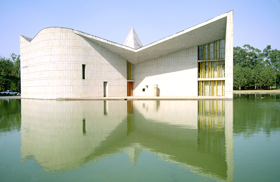 Gandhi Bhavan Auditorium by Le Corbusier