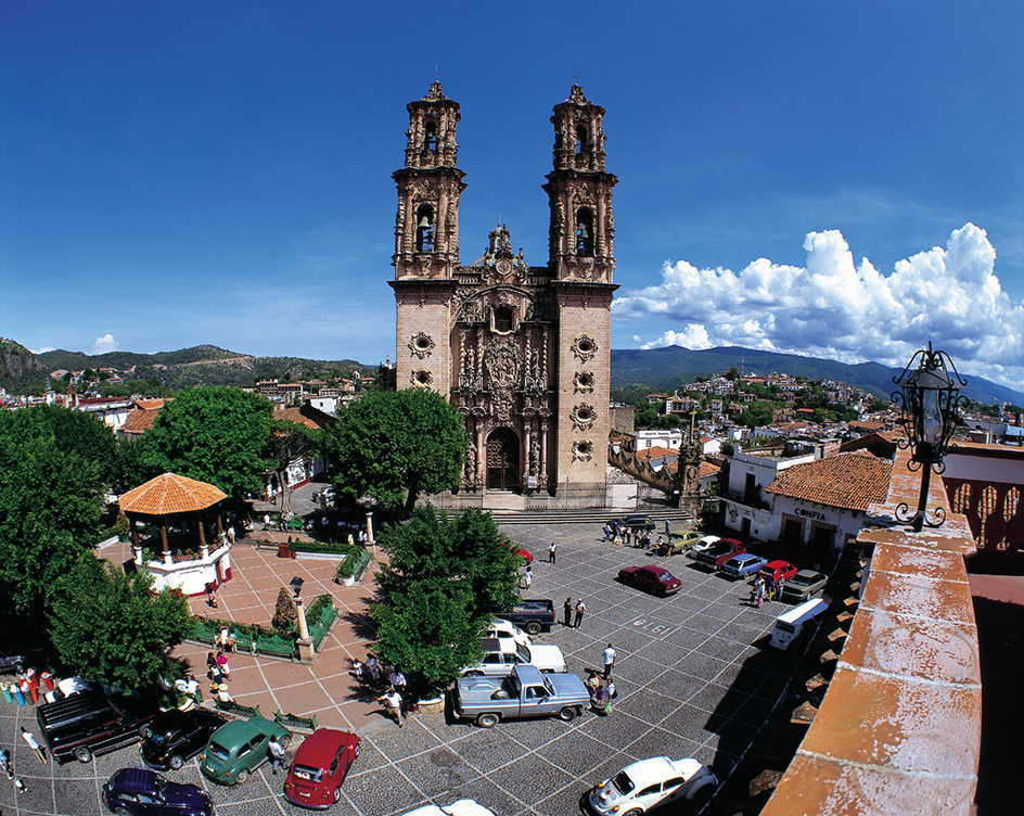 Santa Prisca Cathedral in Taxco, Mexico