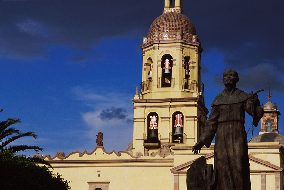 St. James statue in Santa Cruz, Querétaro