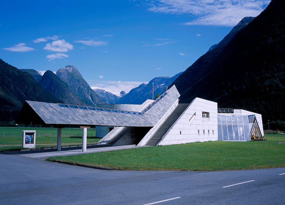 Norwegian Glacier Museum by Sverre Fehn