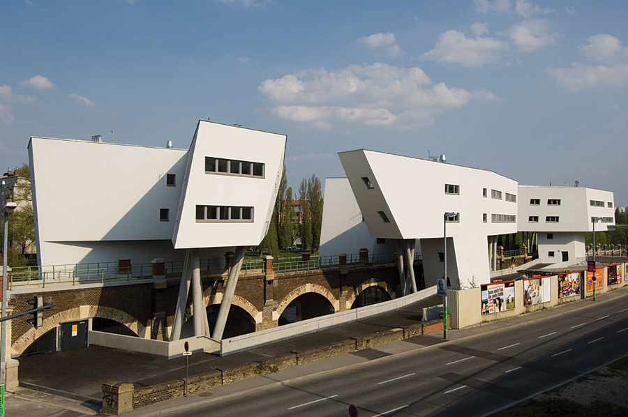 Apartment buildings by Zaha Hadid