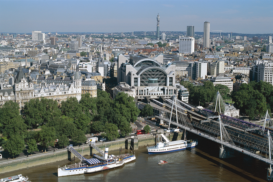 The River Thames in London