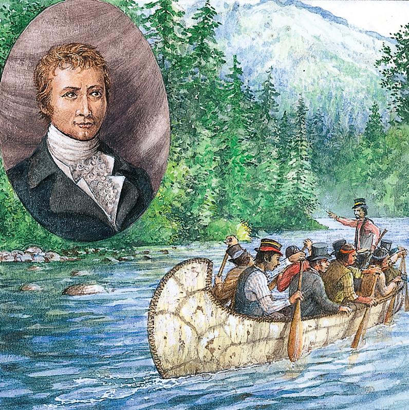 Sir Alexander Mackenzie discovers the Mackenzie River