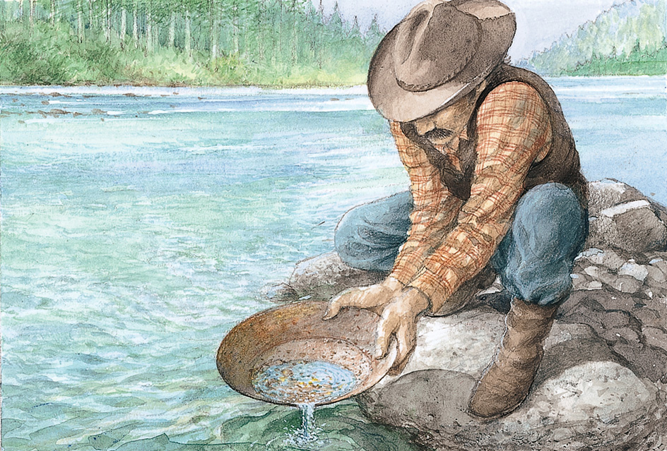 The gold rush of 1897 and 1898