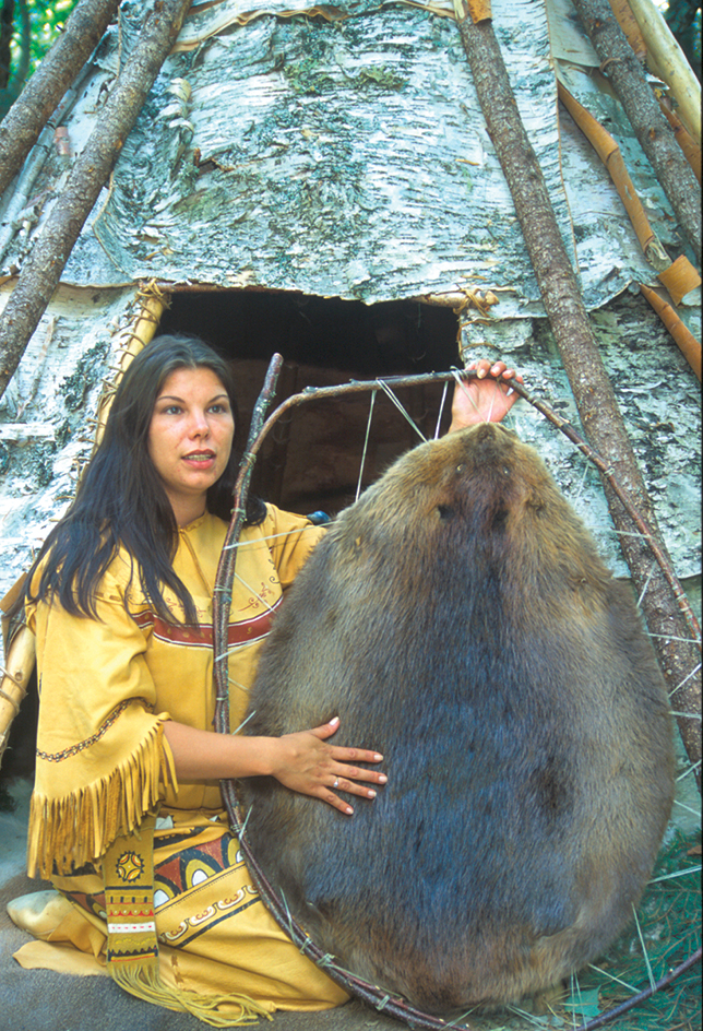 Interpreter at Kejimkujik National Park