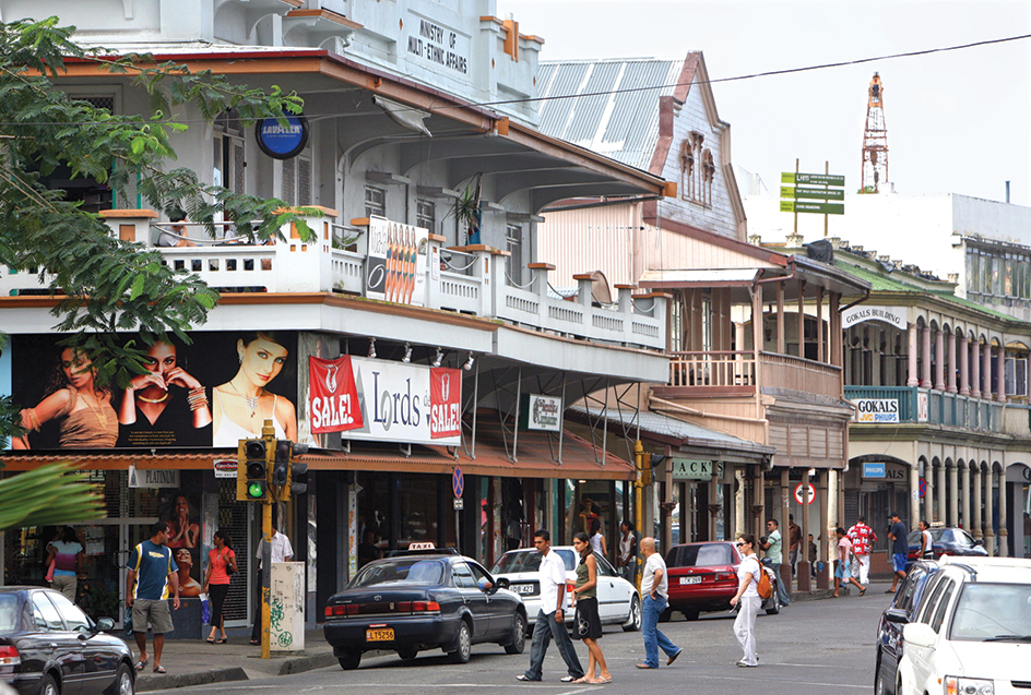 Houses in Suva, Fiji