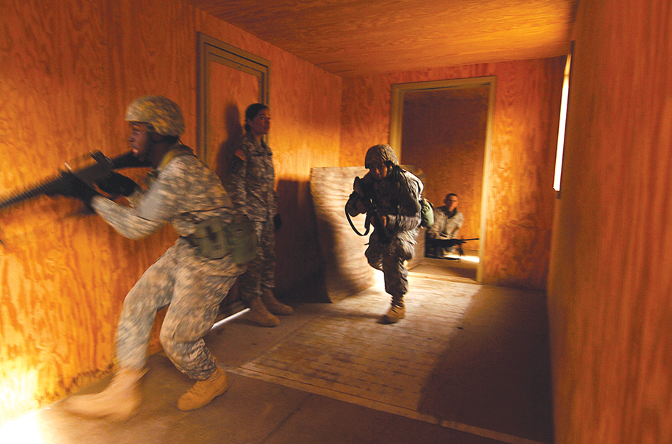 Basic urban operations training