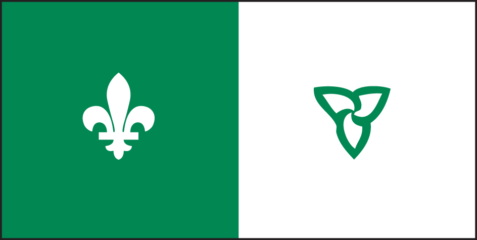 Franco-Ontarian flag