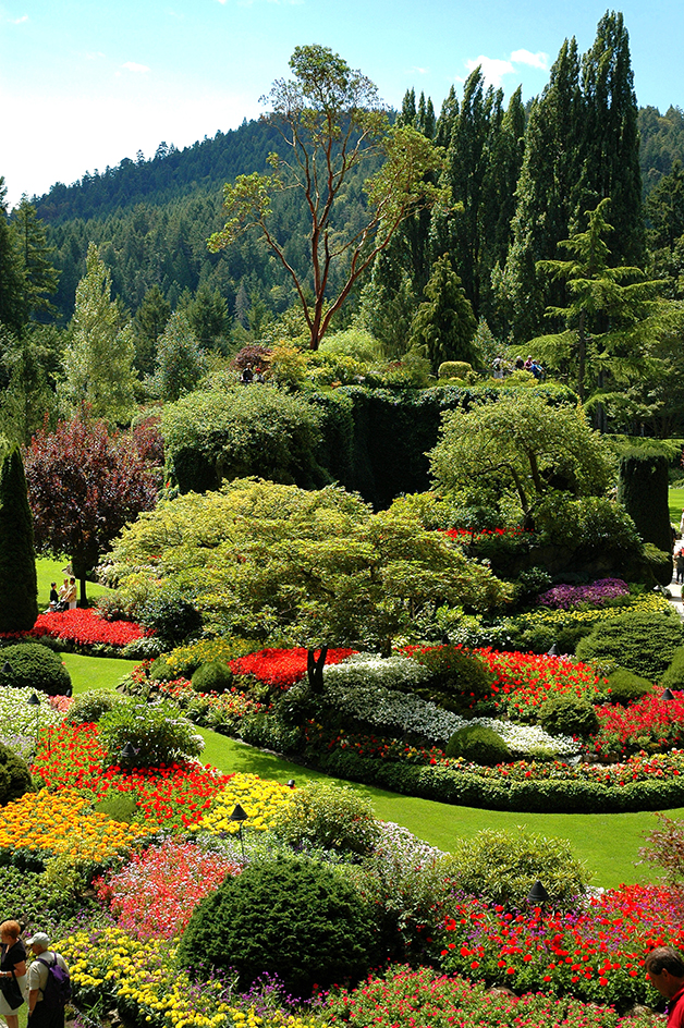 Butchart Gardens in Victoria, British Columbia