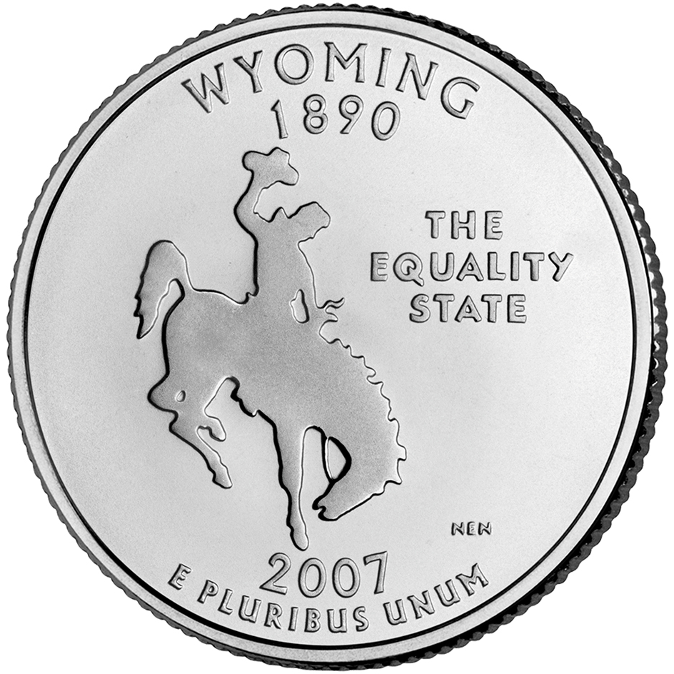 Wyoming state quarter