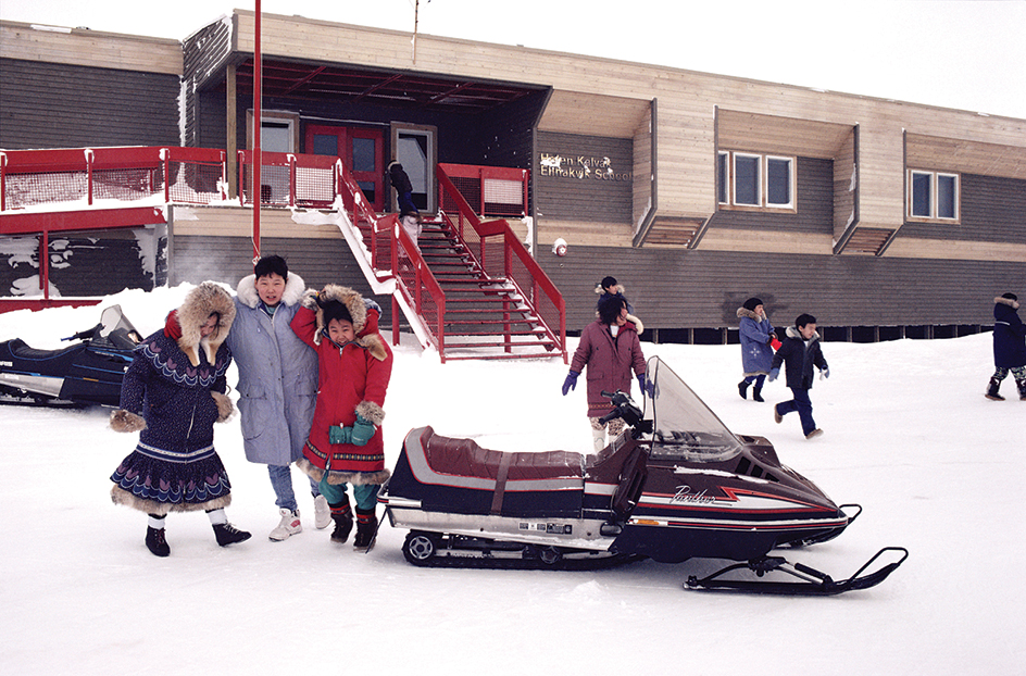 School children in Northwest Territories