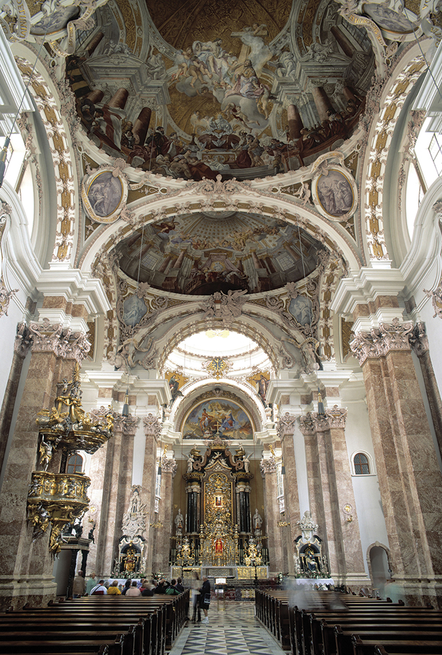 Cathedral in Innsbruck, Austria