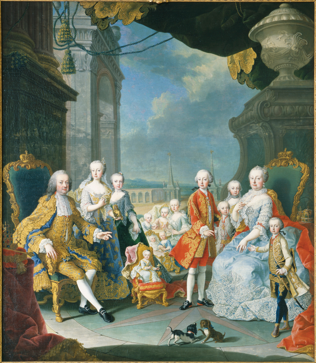 Emperor Franz I and Empress Maria Theresa