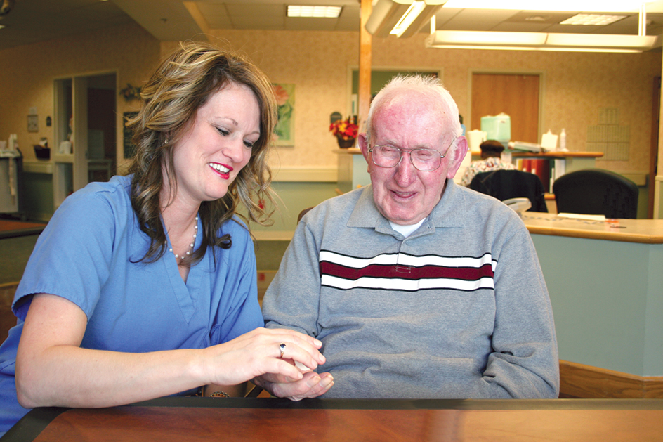 Receiving medications in a nursing home