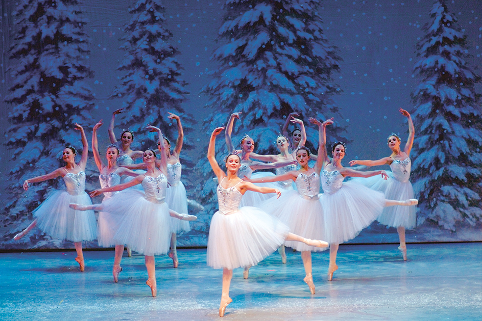 Scene from The Nutcracker ballet